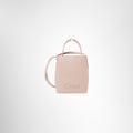 Chloe Preowned Luxury Sense Micro Leather Bucket Bag Front View 1