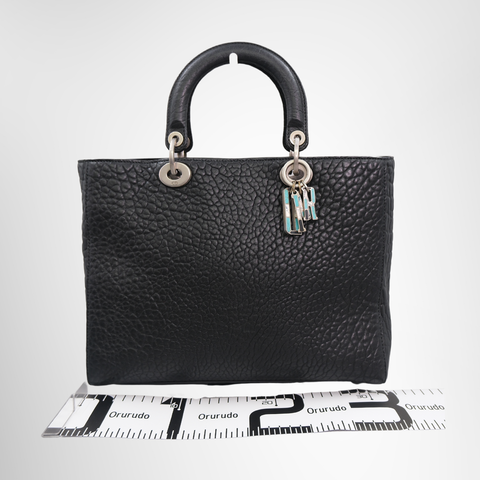 Dior Canyon Grained Lambskin in Unique Mosaic Turquoise