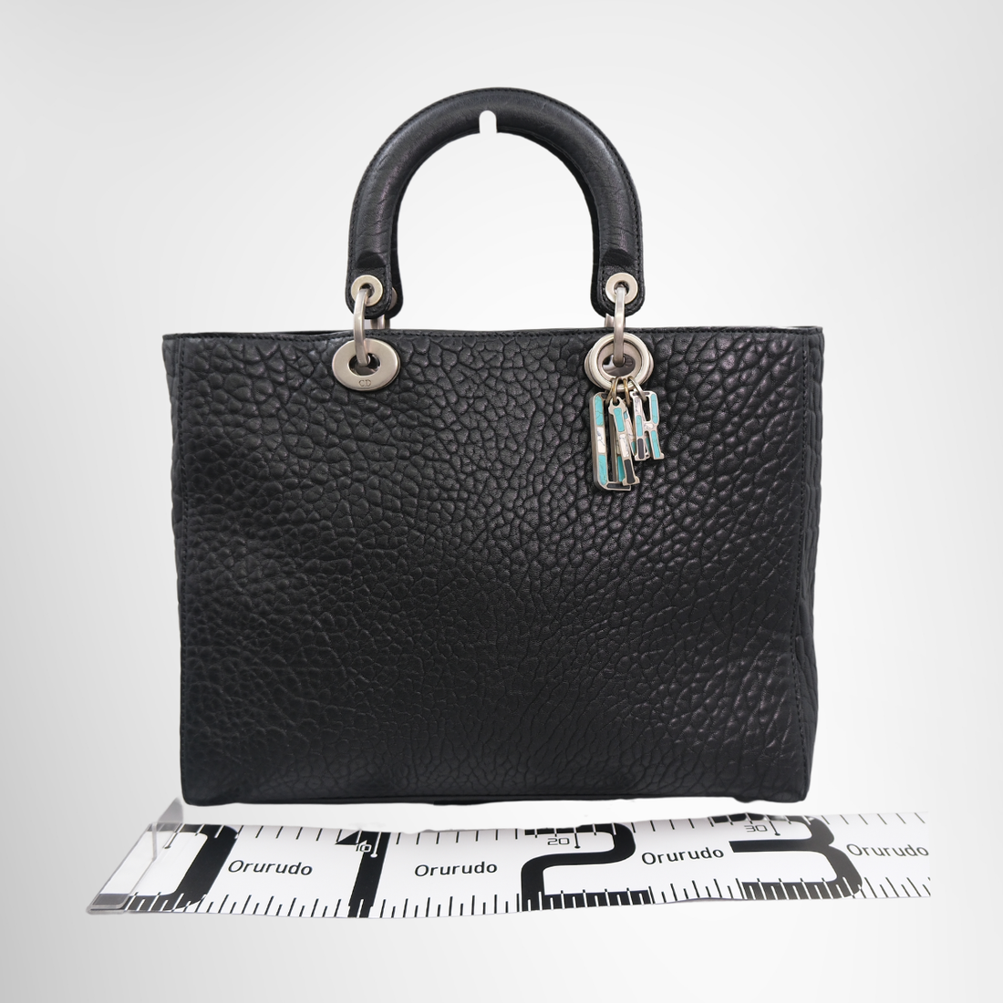 Canyon Grained Lambskin in Unique Mosaic Turquoise