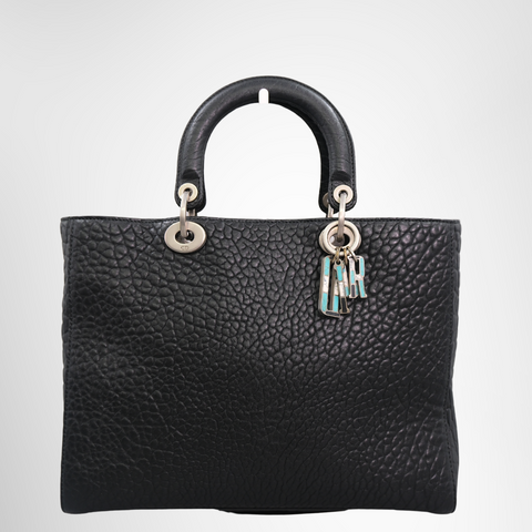 Dior Canyon Grained Lambskin in Unique Mosaic Turquoise