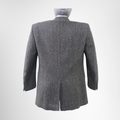 Dior Coat Herringbone Lined CD Print Jacket – Pre-Owned Luxury Apparel – Antonio & Co Back View
