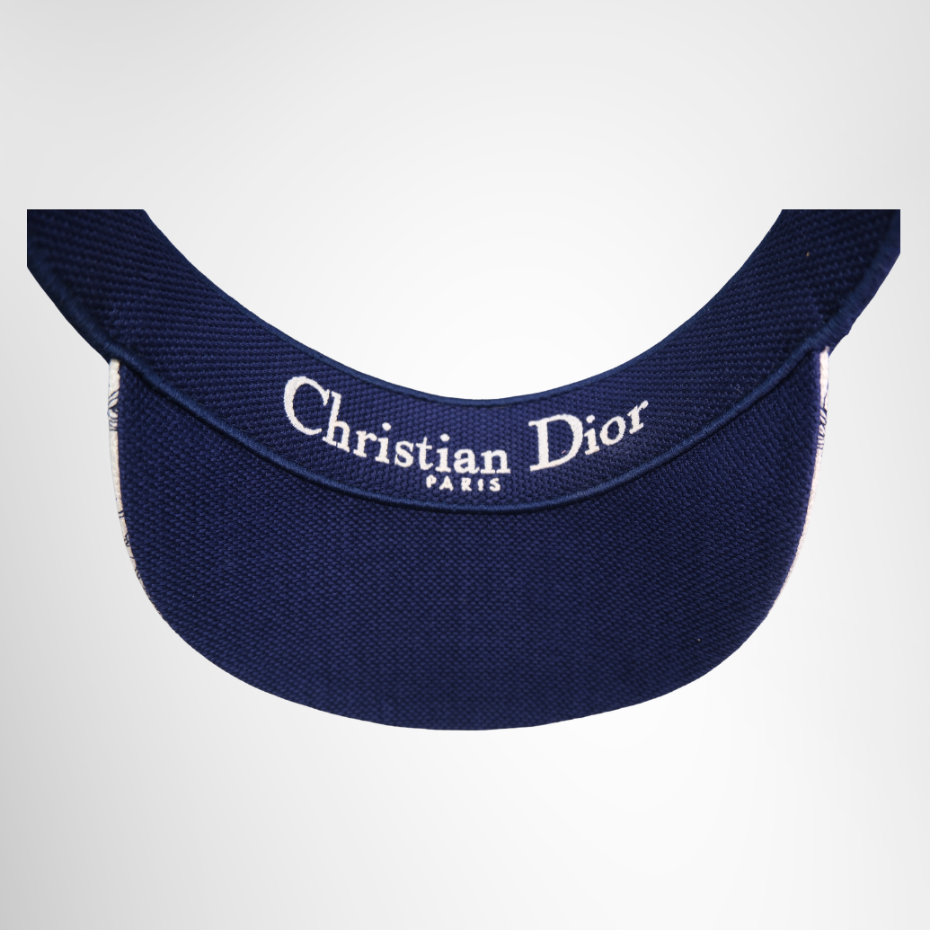 Christian Dior Toile De Jouy Sun Visor