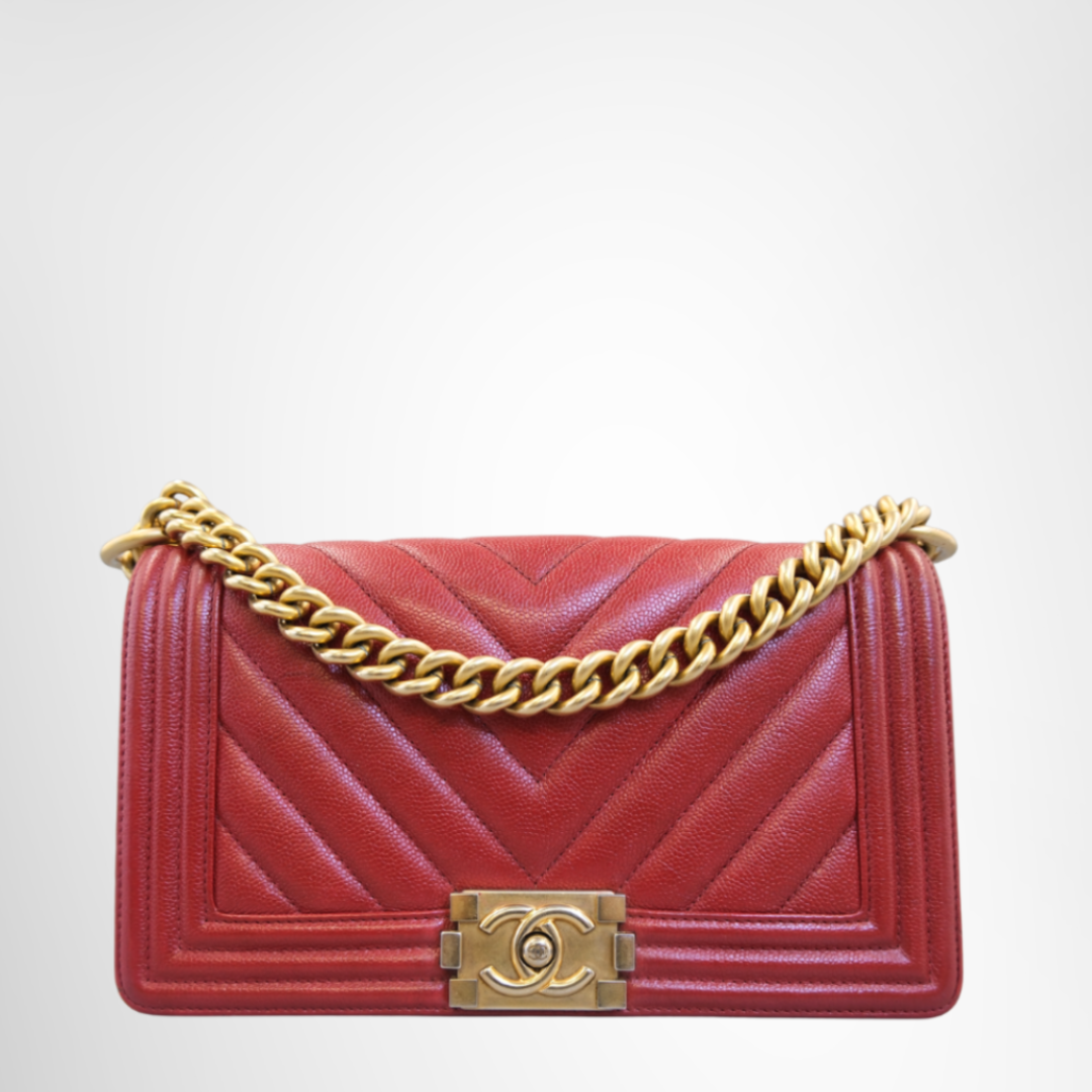 Chevron Boy Flap Bag