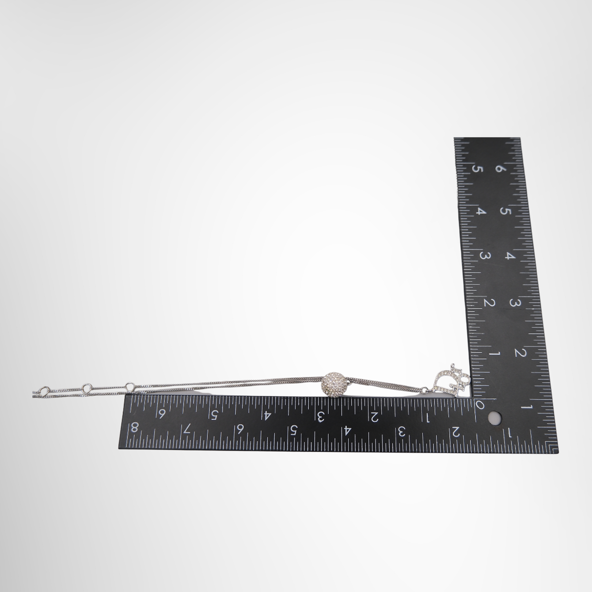 Dior Oblique Silver-tone Necklace