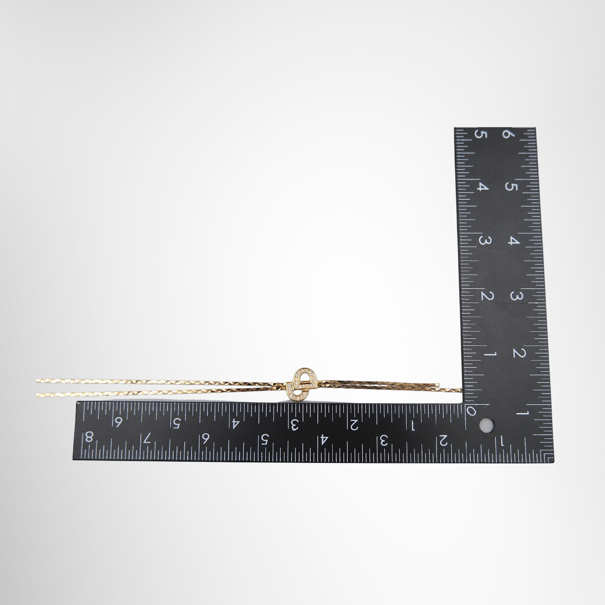 Dior Vintage Gold-tone Lariat Necklace