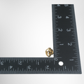 Christian Dior Vintage Gold Plated Intertwined CD Logo Earrings – Pre-Owned Luxury Accessories – Antonio & Co Measurement View