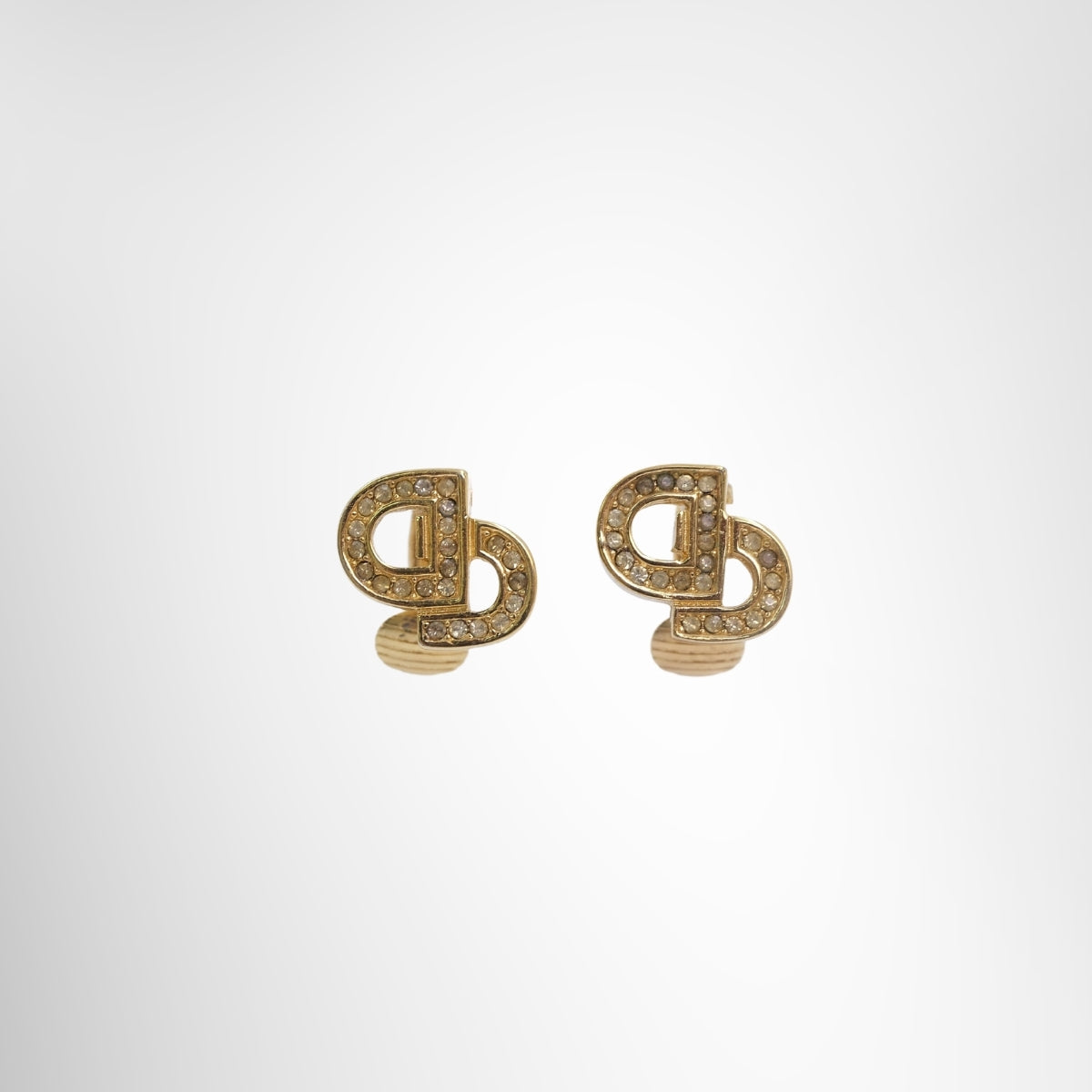 Dior CD Logo Rhinestone Clip-On Earrings – Pre-Owned Luxury Accessories – Antonio & Co Front Page