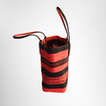 Christian Louboutin Preowned Luxury Bag Cabata Small Stripe Logo Canvas Tote Bag Side View