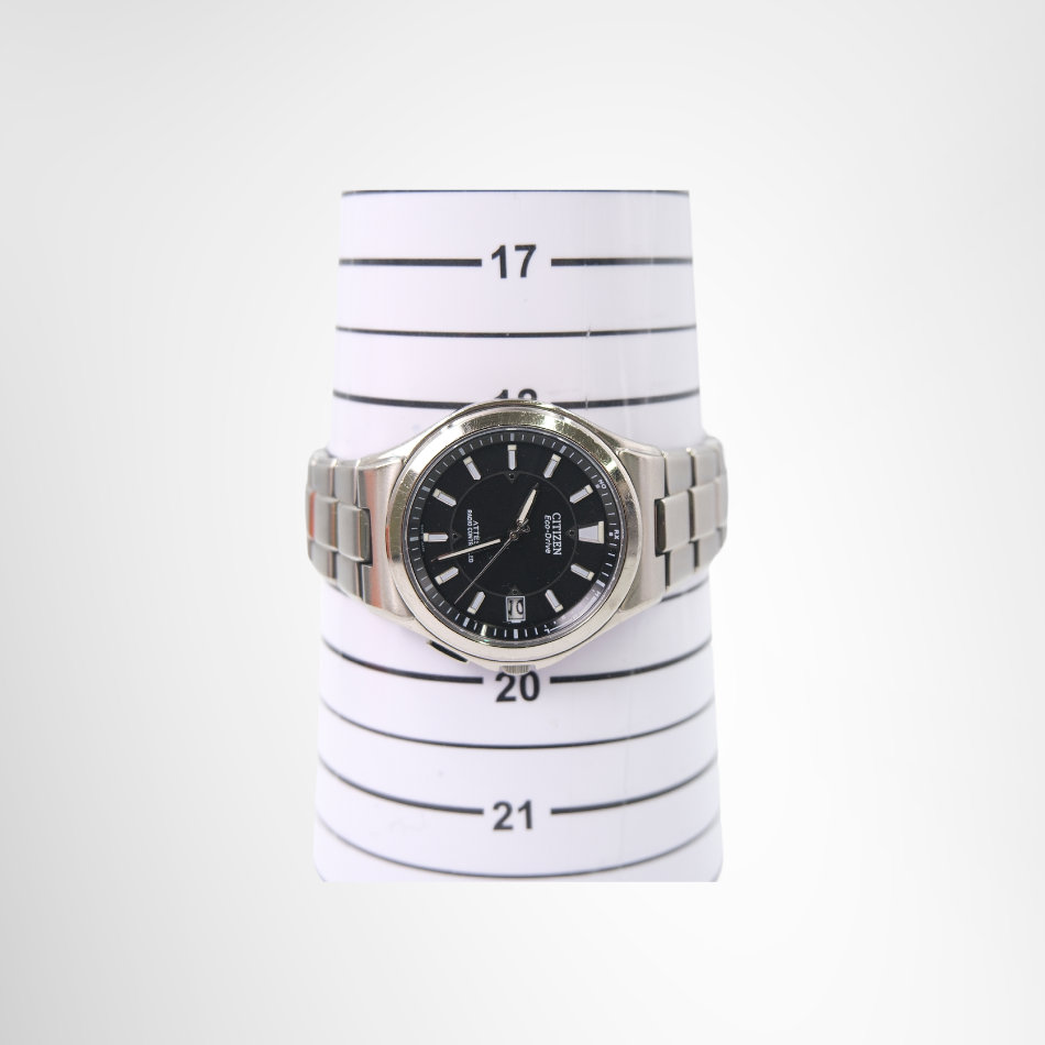 Citizen Preowned Luxury Attesa Eco-Drive Watch Front View2 - Antonio & Co.
