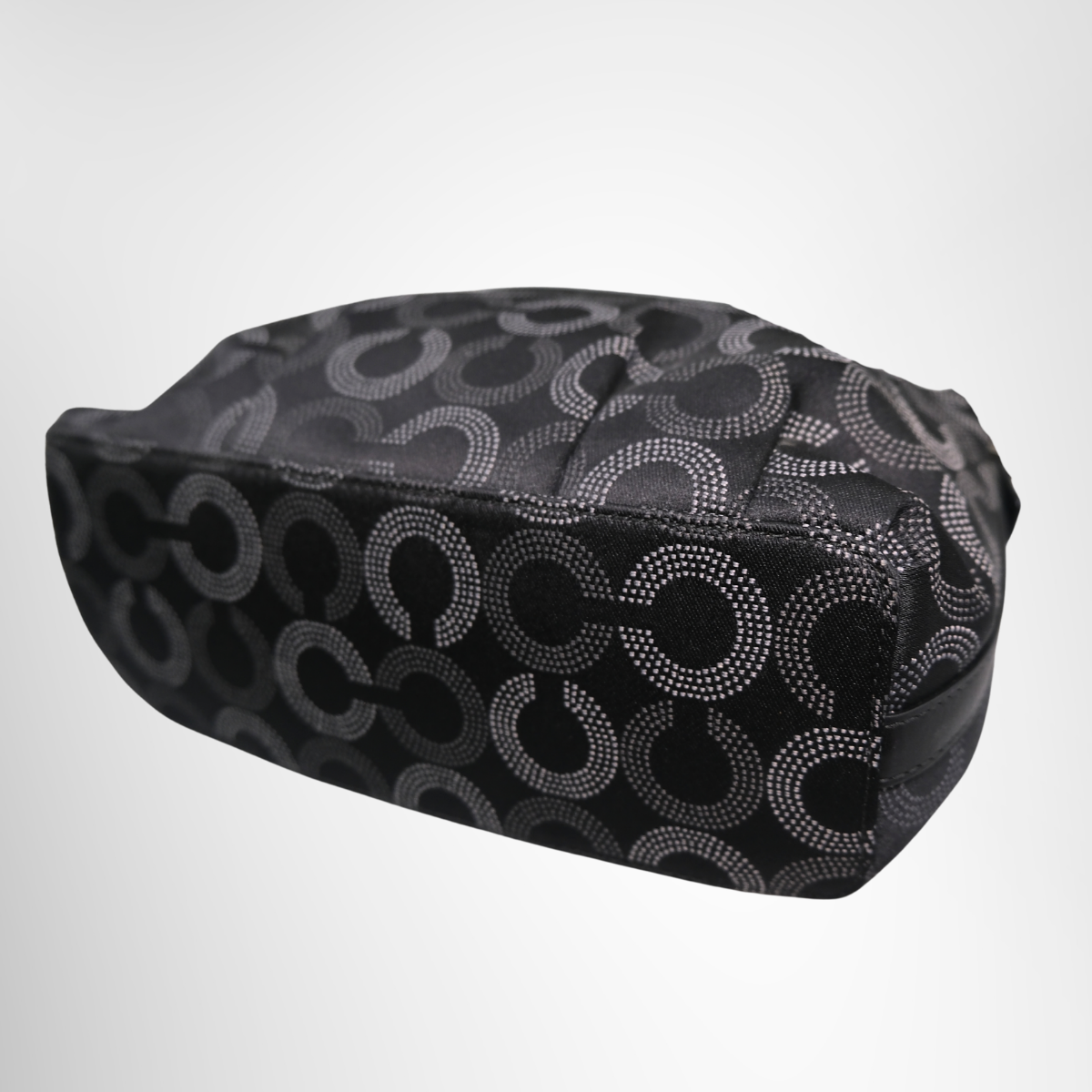 Coach Optic Signature Shoulder Bag – Black