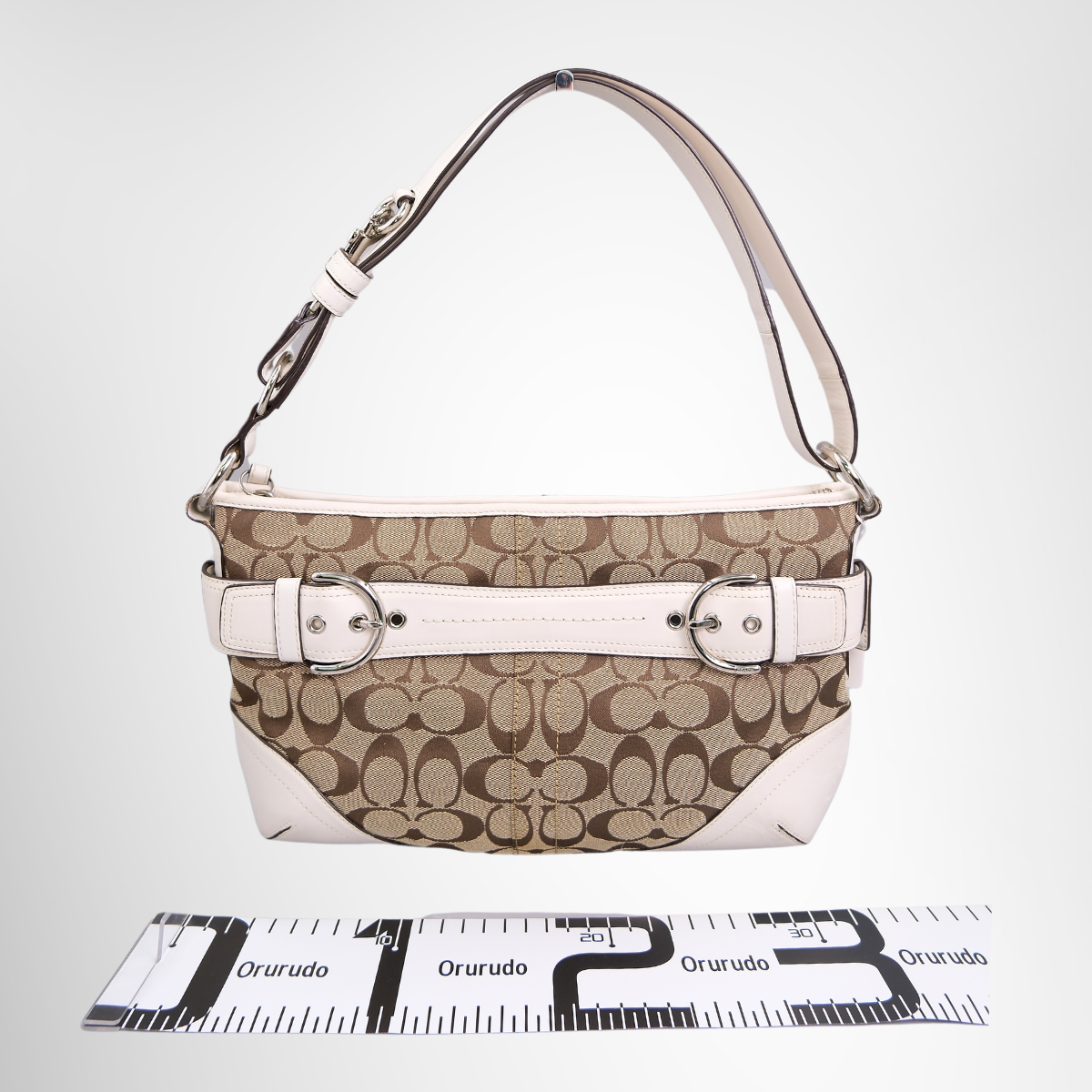 Signature Canvas Shoulder Bag
