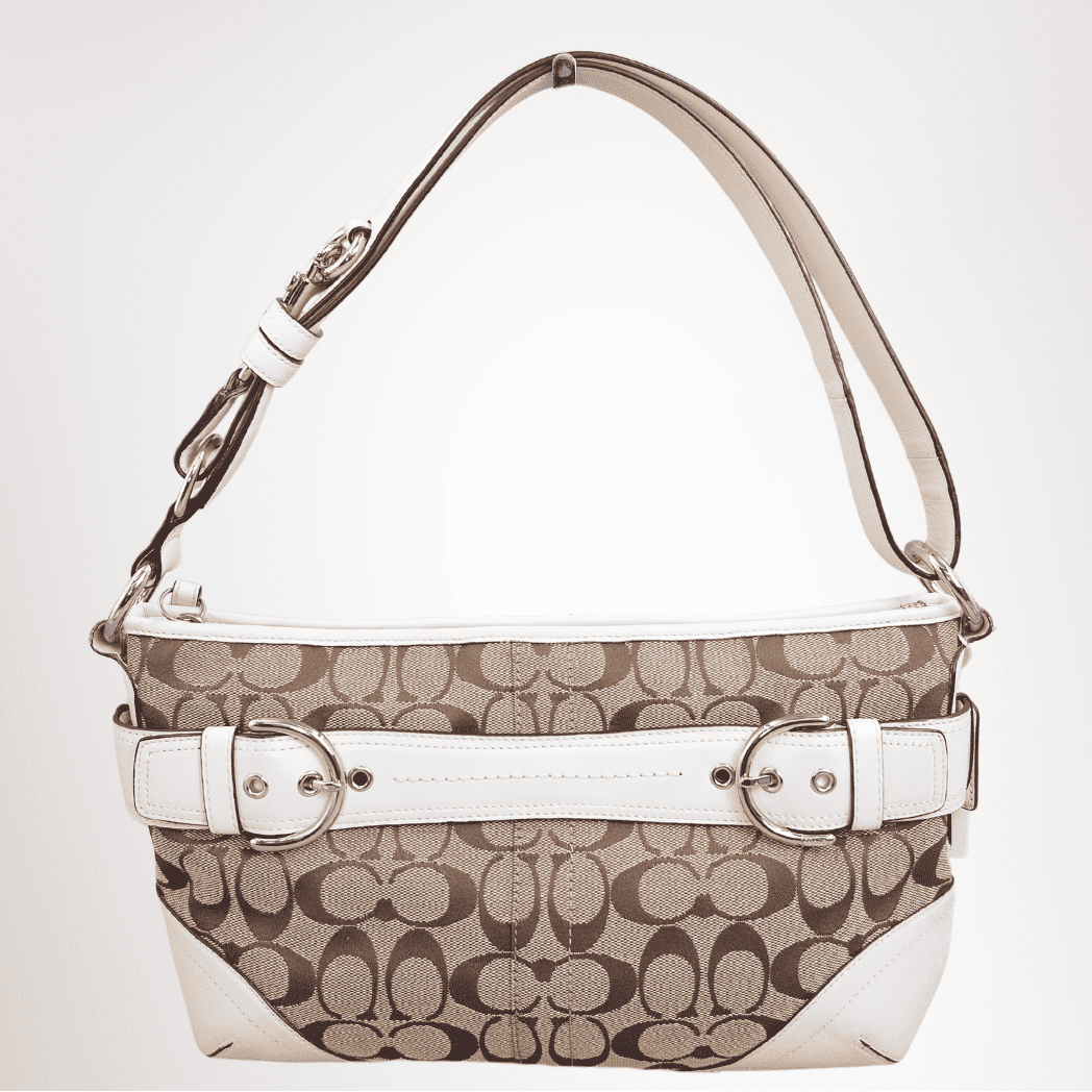 Coach Signature Canvas Shoulder Bag