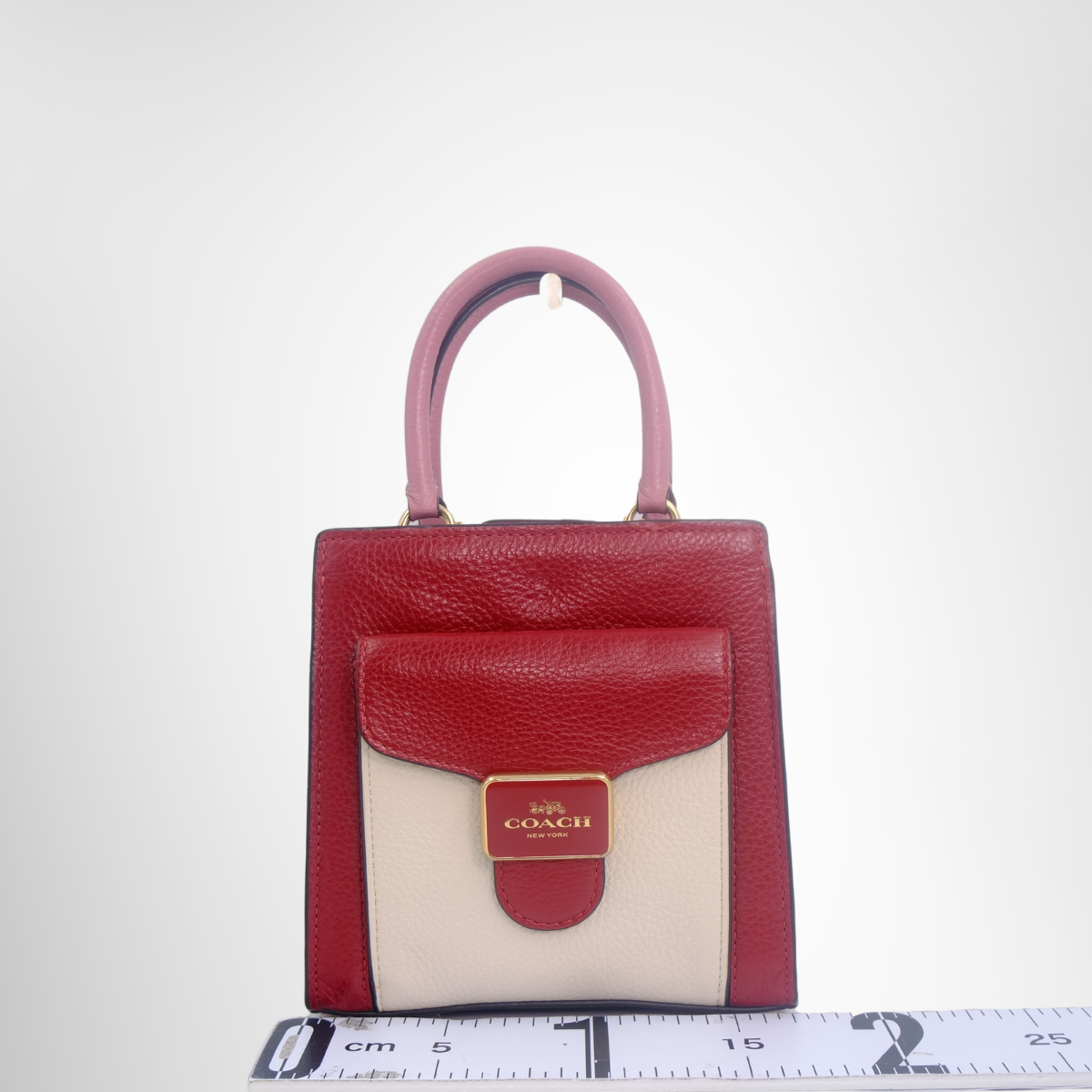 Coach Preowned Luxury 2-Way Hand Bag Front View - Antonio & Co.