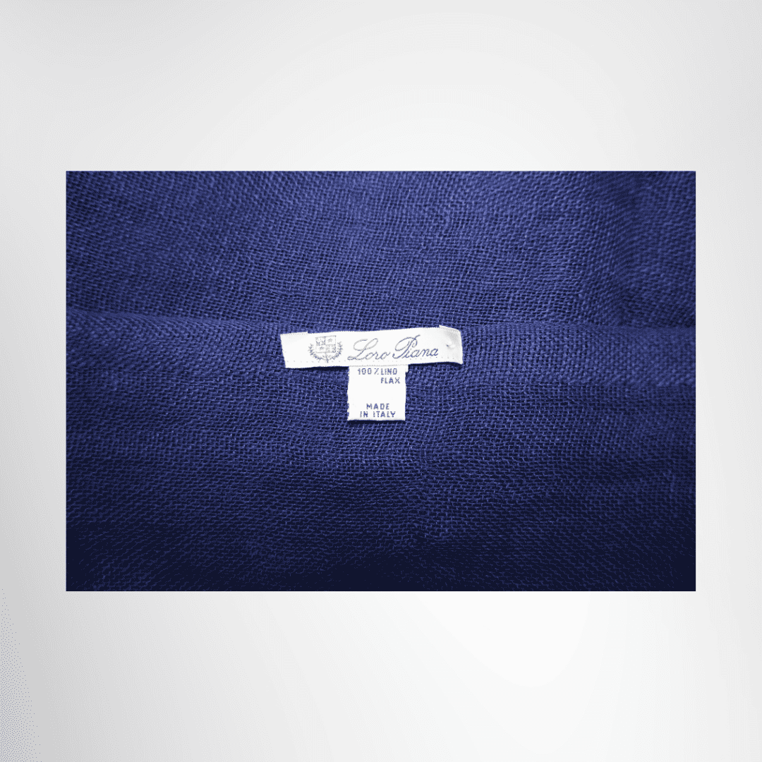 Loro Piana Dark Navy Blue Scarf
