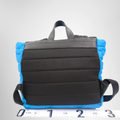 Diesel Preowned Luxury Blue Nylon Backpack Bag - Antonio & Co. Back View