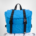 Diesel Preowned Luxury Blue Nylon Backpack Bag - Antonio & Co. Front