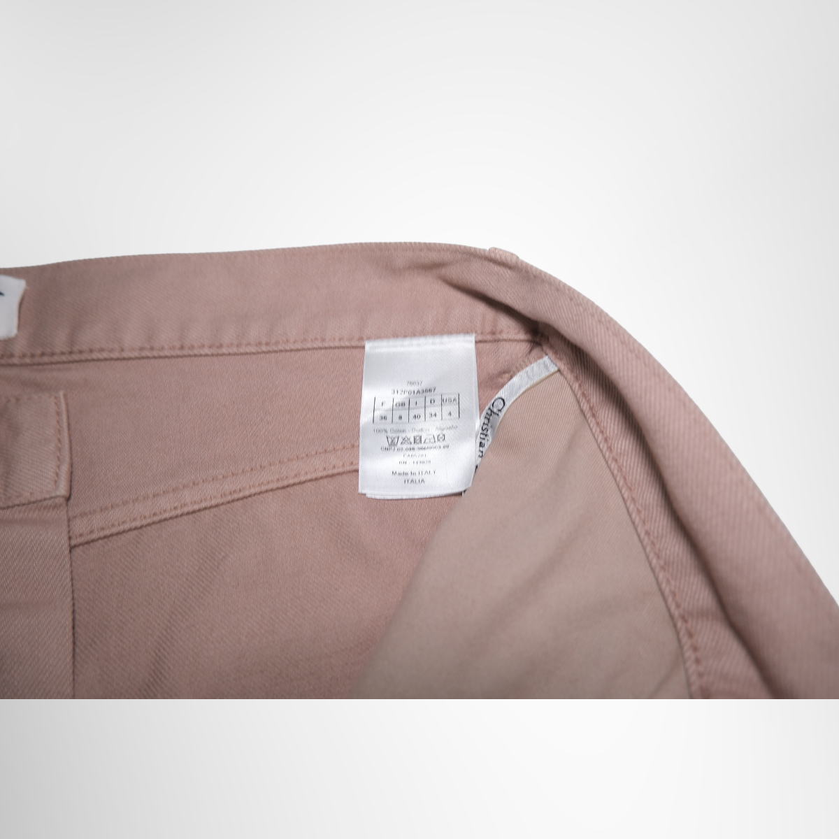 Dior Nude Pants – Pre-Owned Luxury Apparel – Antonio & Co –tag2