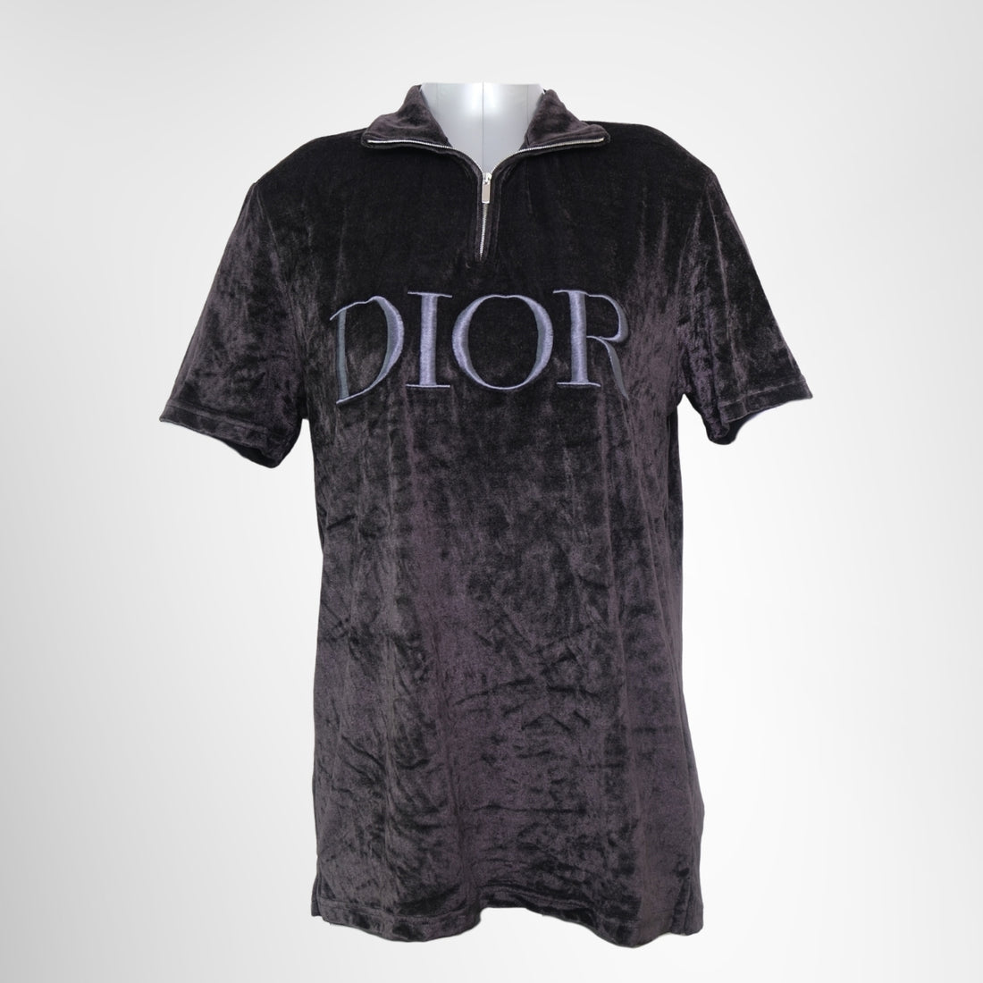  Dior Homme Black Technical Velvet T-Shirt – Pre-Owned Luxury Brand Apparel – Antonio & Co Front Page