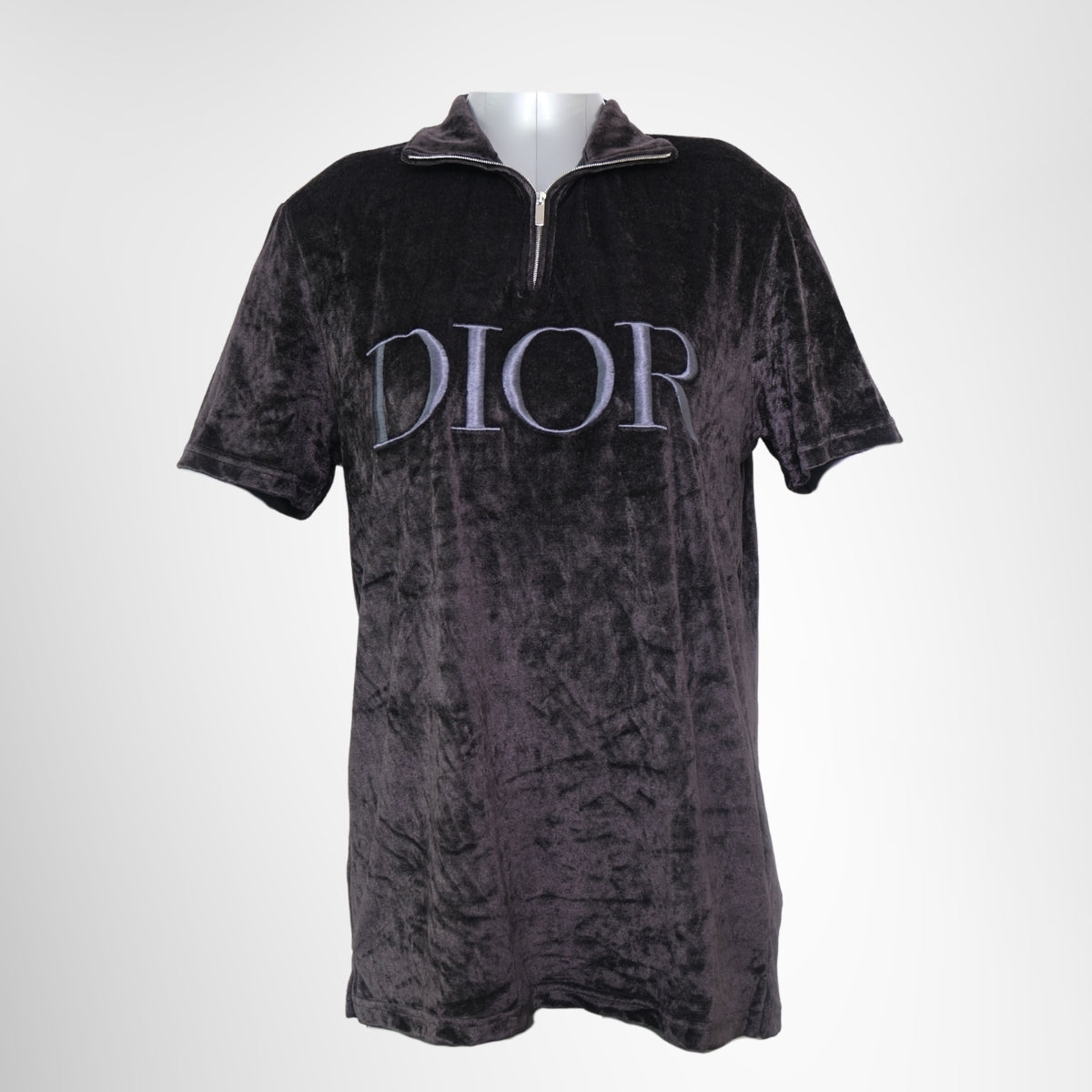  Dior Homme Black Technical Velvet T-Shirt – Pre-Owned Luxury Brand Apparel – Antonio & Co Front Page
