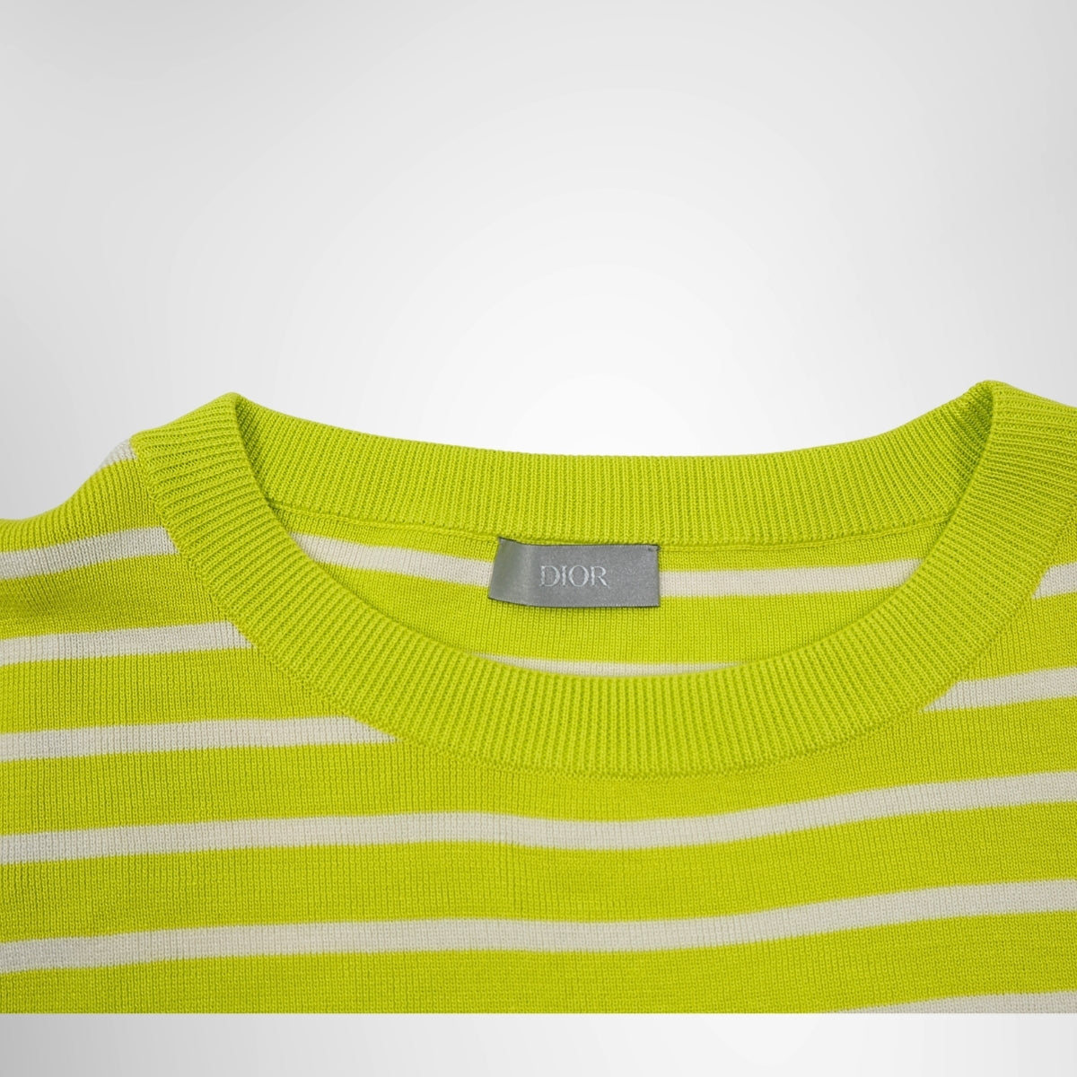 Dior Knit Logo T-Shirt – Pre-Owned Luxury Brand Apparel – Antonio & Co Tag 