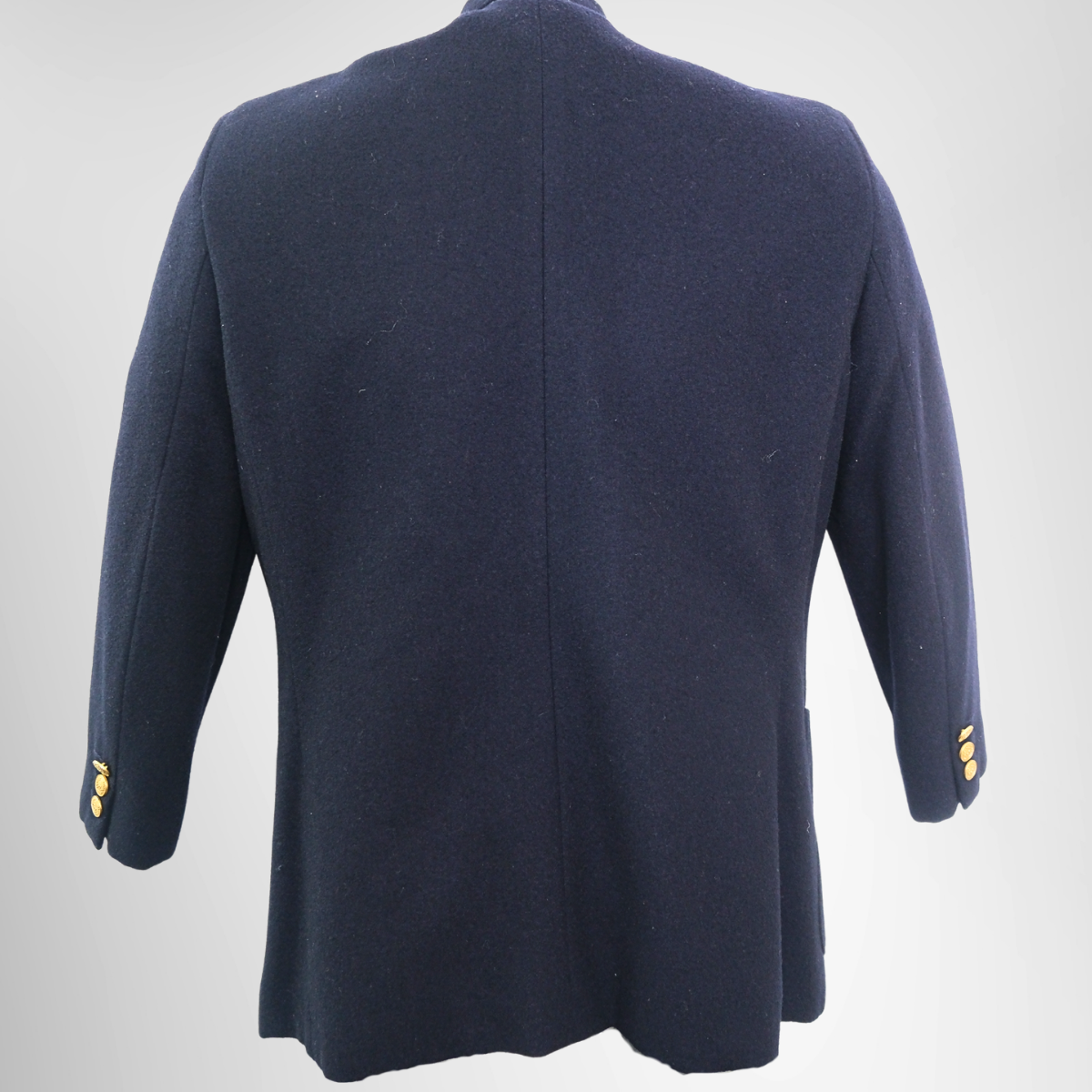 Dior Navy Blazer – Pre-Owned Luxury Apparel – Antonio & Co Back View 