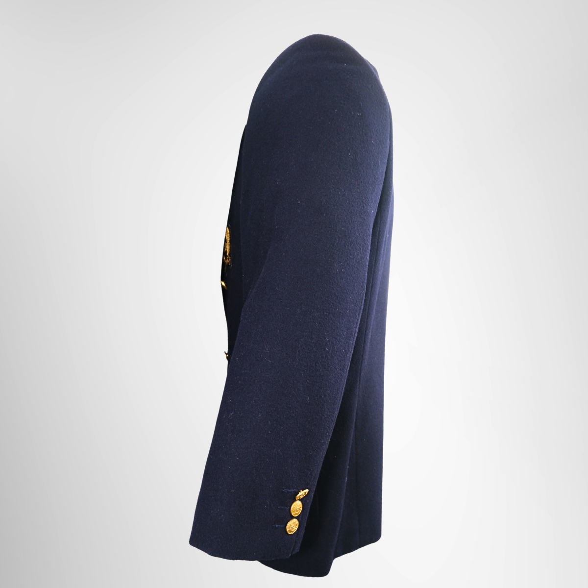 Dior Navy Blazer – Pre-Owned Luxury Apparel – Antonio & Co Side View 