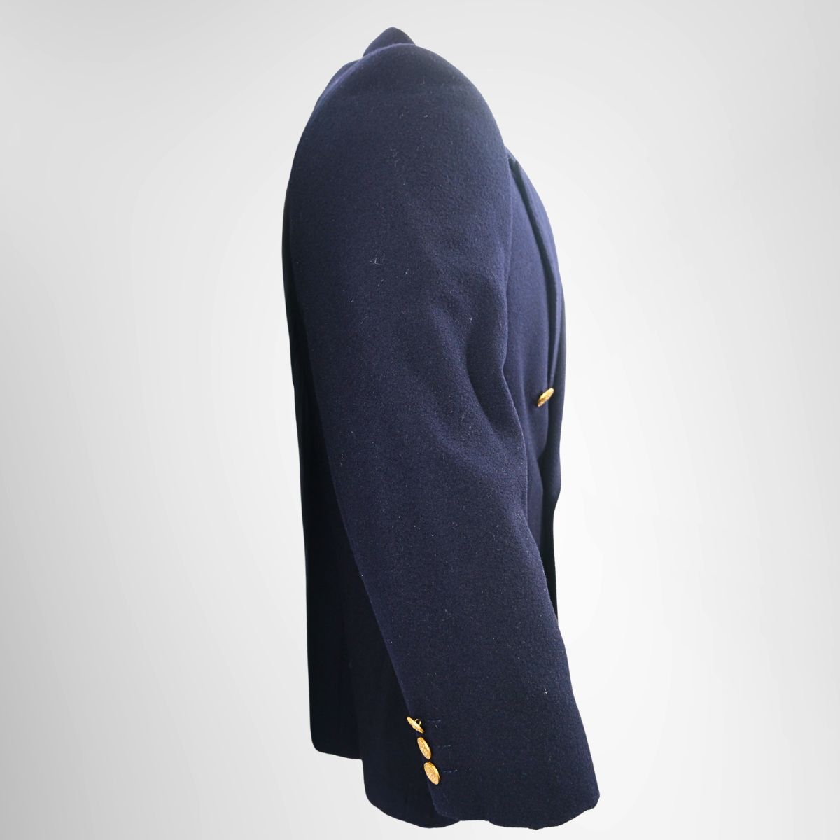 Dior Navy Blazer – Pre-Owned Luxury Apparel – Antonio & Co Side View 2