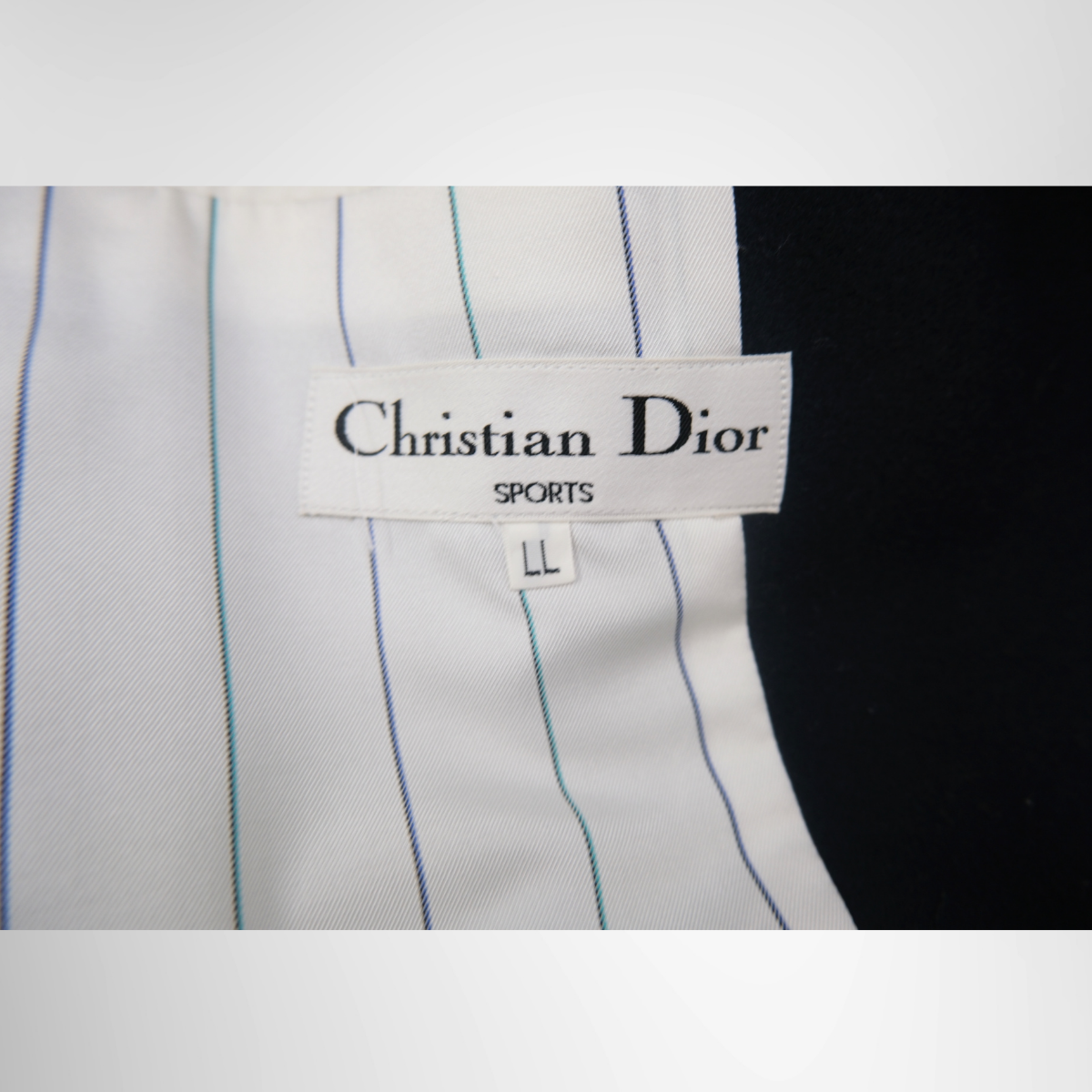 Dior Navy Blazer – Pre-Owned Luxury Apparel – Antonio & Co Tag 