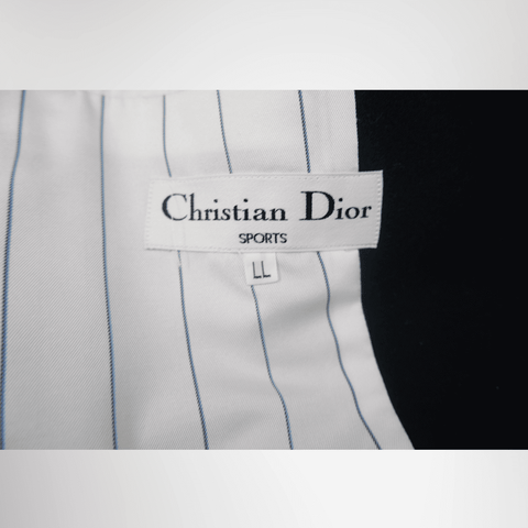 Dior Navy Blazer – Pre-Owned Luxury Apparel – Antonio & Co Tag 