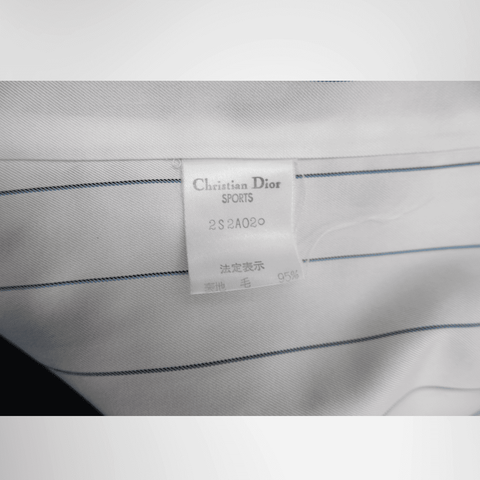 Dior Navy Blazer – Pre-Owned Luxury Apparel – Antonio & Co Tag 2