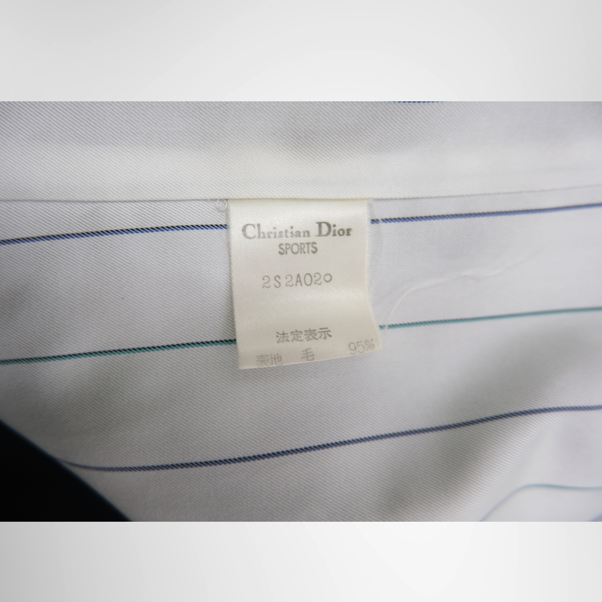 Dior Navy Blazer – Pre-Owned Luxury Apparel – Antonio & Co Tag 2