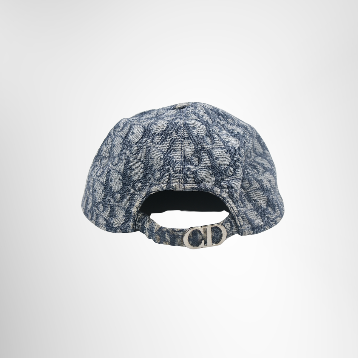 Dior Oblique Jacquard Baseball Cap – Pre-Owned Luxury Brand Cap – Antonio & Co Back View