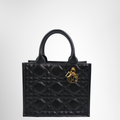 Dior Small Book Tote Black Macrocannage Calfskin – Pre-Owned Luxury Brand Bag – Antonio & Co – Front Page