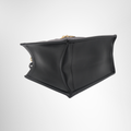 Dior Small Book Tote Black Macrocannage Calfskin – Pre-Owned Luxury Brand Bag – Antonio & Co –  Left Corner