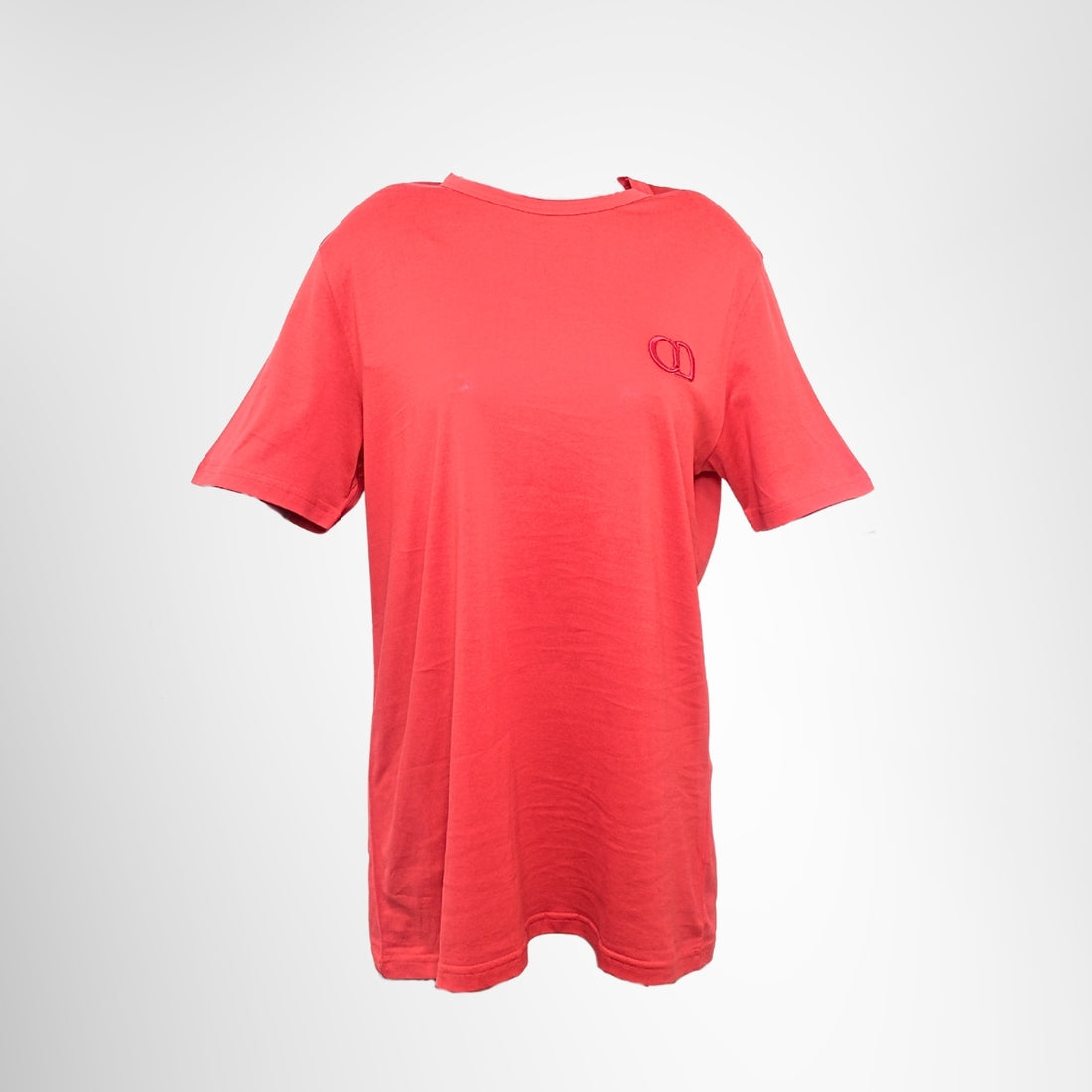 Dior CD Icon Embroidered Cotton T-Shirt – Pre-Owned Luxury Brand Apparel – Antonio & Co Front Page