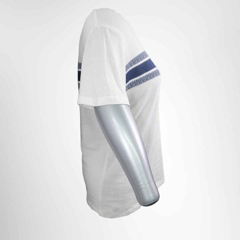 Dior Logo Stripe T-Shirt – White, Size L