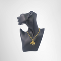 Dior 2000s Logo Letters Polished Necklace – Pre-Owned Luxury Accessory – Antonio & Co – Front View