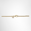Dior 2000s Logo Letters Polished Necklace – Pre-Owned Luxury Accessory – Antonio & Co – lock VIew