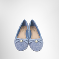 Dior Blue Denim Cannage Pearl Shoes – Pre-Owned Luxury Shoes – Antonio & Co – Front Page