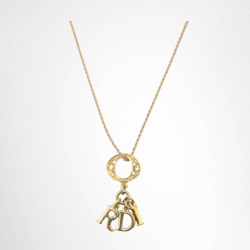 Dior Lady Dior Pendant Necklace – Pre-Owned Luxury Accessory – Antonio & Co – Front page