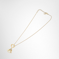Dior Lady Dior Pendant Necklace – Pre-Owned Luxury Accessory – Antonio & Co – Side View
