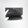 Dior Preowned Luxury Bag Black Cannage Quilted Leather Wallet on Chain Interior View