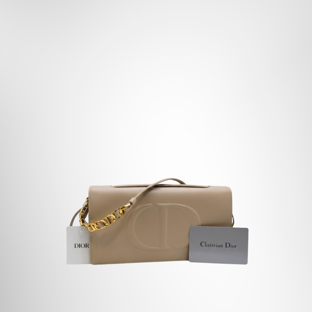 Dior Preowned Luxury Bag CD Signature Mini Bag Front View