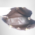 Dior Preowned Luxury Bag Dior Diorissimo Tote Bag in Gold Tone Hardware Interior View