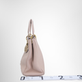 Dior Preowned Luxury Bag Dior Diorissimo Tote Bag in Gold Tone Hardware Side View