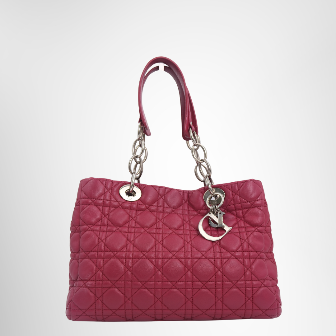 Dior Preowned Luxury Bag Lady Dior Front View