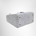 Dior Preowned Luxury Bag Lady Dior Medium Python Bag Bottom Corner View