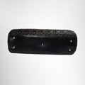 Dior Preowned Luxury Bag Lambskin Cannage Large Shopping Tote Bottom View
