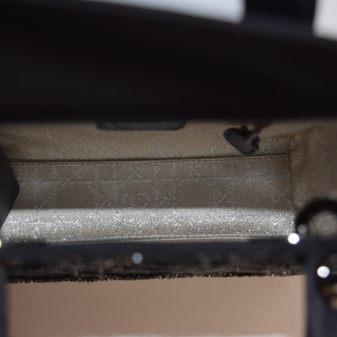 Dior Preowned Luxury Bag Mini Lady Interior View