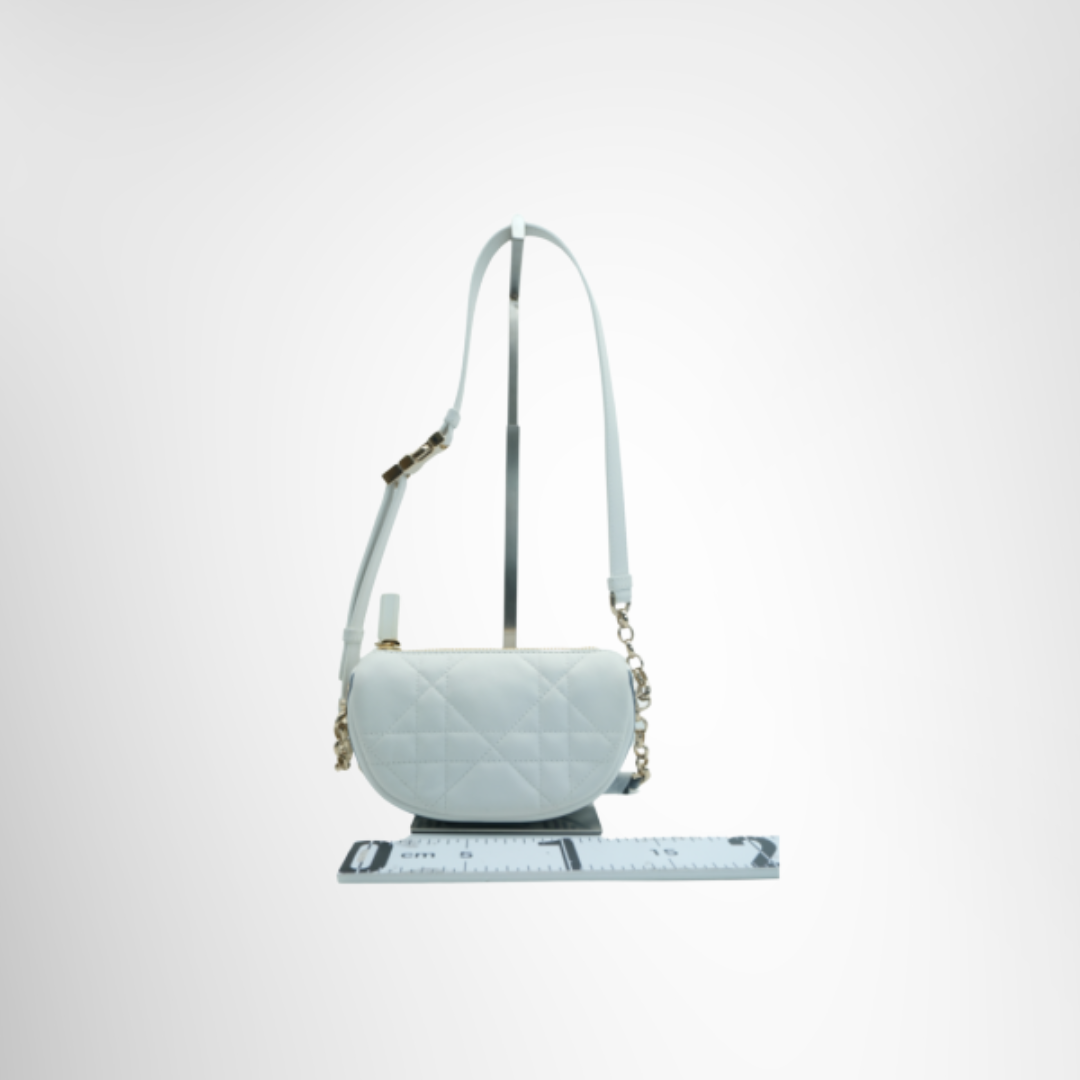Dior Preowned Luxury Micro Vibe Hobo Bag Front View - Antonio & Co.